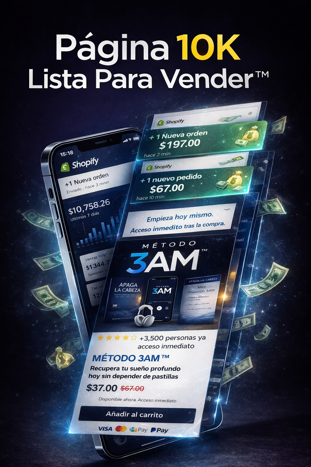 Página 10K Lista para Vender™